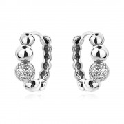 Сребърни обеци Belonni