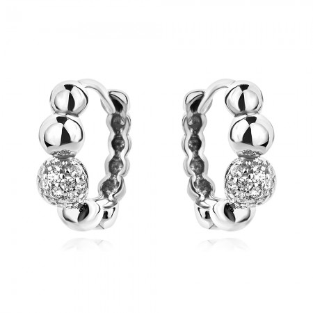 Сребърни обеци Belonni