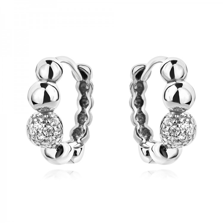 Сребърни обеци Belonni