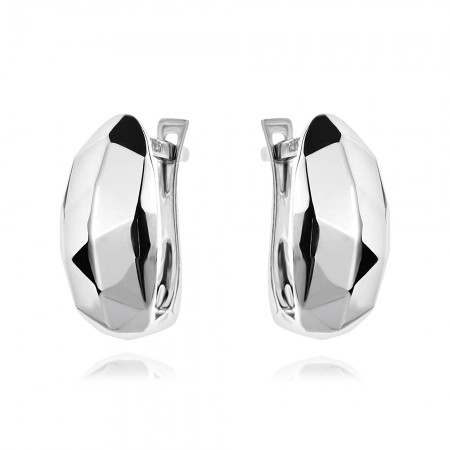 Сребърни обеци Oktava