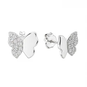 Сребърни обеци Silver Wings