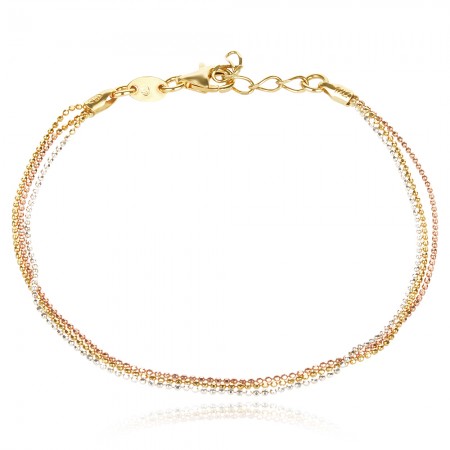 Сребърен синджир Топи