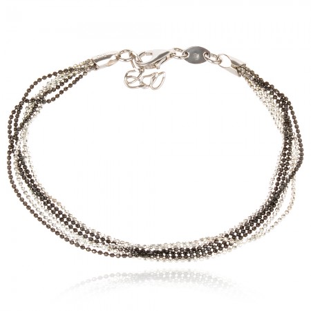 Сребърен синджир Black&White