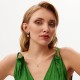 Златно колие Green Clover (Clover Collection) Златно колие Green Clover - Clover Collection