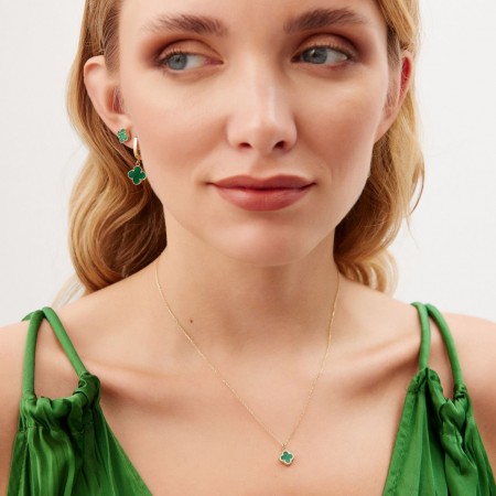 Златно колие Green Clover Златно колие Green Clover