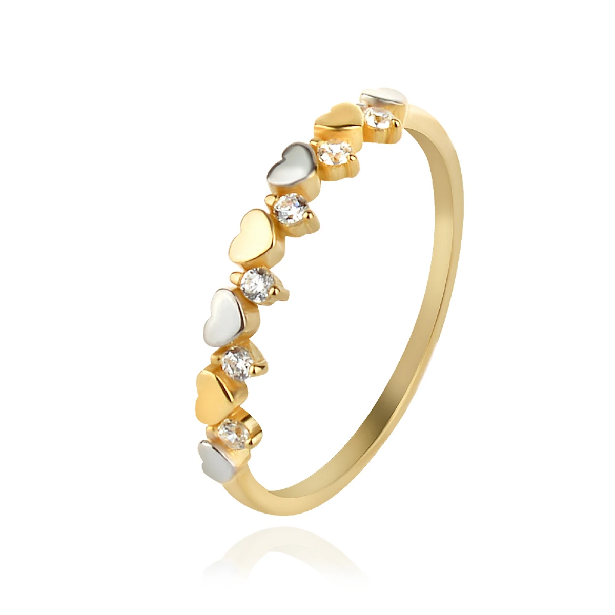 Златен пръстен Love zircon Златен пръстен Love zircon
