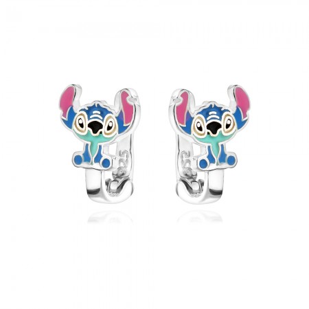 Детски сребърни обеци Stitch Детски сребърни обеци Stitch