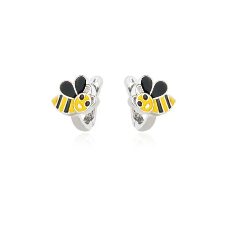 Детски сребърни обеци Bee Детски сребърни обеци Bee