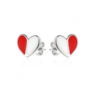 Детски сребърни обеци Heart Детски сребърни обеци Heart