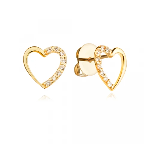 Oбеци с диаманти Heart Oбеци с диаманти Heart