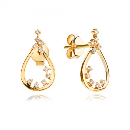 Обеци с Диаманти Bloom Обеци с Диаманти Bloom