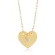 Златно колие с диамант Love on the top (My First Diamond) Златно колие с диамант Love on the top - Бижута с диаманти