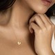 Златно колие с диамант Love on the top (My First Diamond) Златно колие с диамант Love on the top - Бижута с диаманти