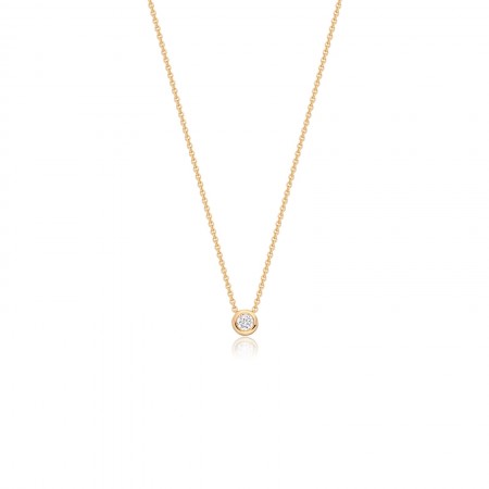 Златно колие с диамант Shiny Stone Златно колие с диамант Shiny Stone