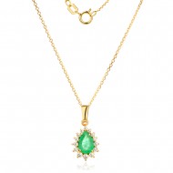 Колие с Диаманти Emerald