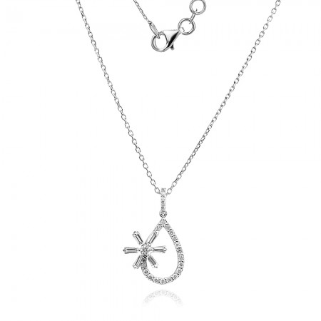 Колие с Диаманти Flora