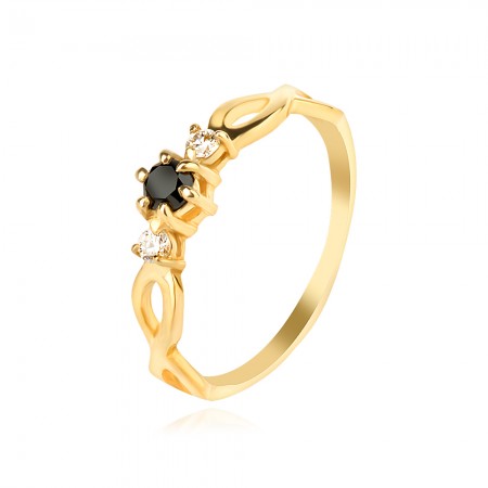Годежен пръстен с диаманти Black