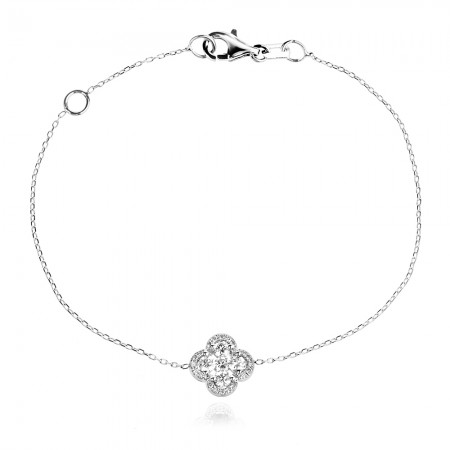 Колие с Диаманти Aura Clover Колие с Диаманти Aura Clover