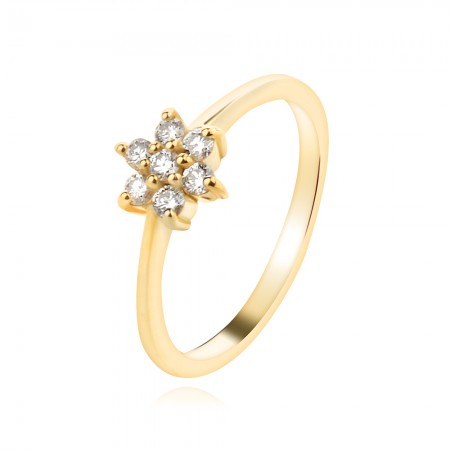 Пръстен с Диаманти Avera