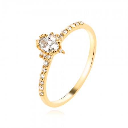 Пръстен с Диаманти Solia