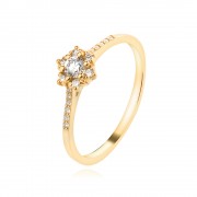 Годежен пръстен с диаманти Evin