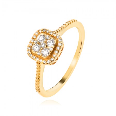 Годежен пръстен с диаманти Viola