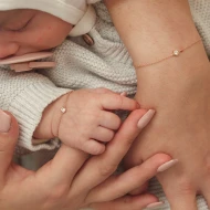 Комплект златни гривни Mama & Baby Комплект златни гривни Mama & Baby