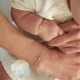 Комплект златни гривни Mama & Baby Комплект златни гривни Mama & Baby