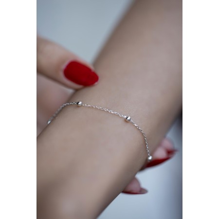 Сребърна гривна Topic