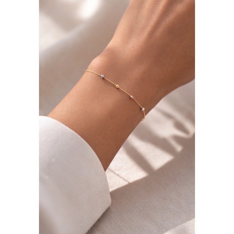 Сребърна гривна Topic