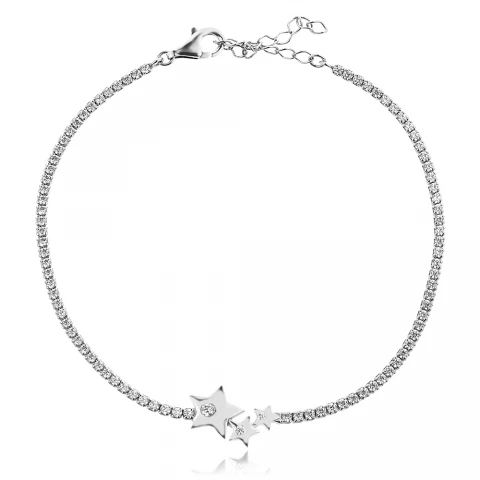 Сребърна гривна Star