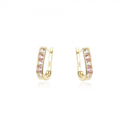 Златни детски обеци Pinky Златни детски обеци Pinky