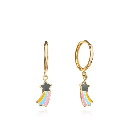 Златни детски обеци Rainbow Златни детски обеци Rainbow