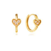 Златни детски обеци Lovie