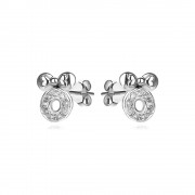 Златни детски обеци Miki