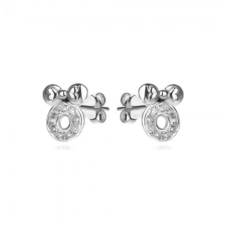 Златни детски обеци Miki Златни детски обеци Miki