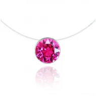 Колие с корда Rose Fuchsia Колие с корда Rose Fuchsia