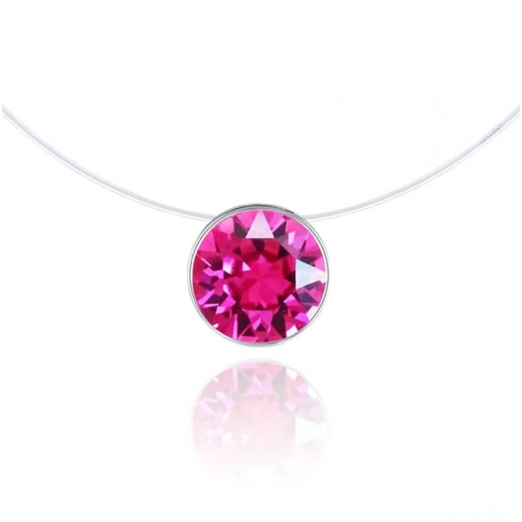 Колие с корда Rose Fuchsia (Синджири) Колие с корда Rose Fuchsia - Синджири