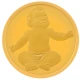 Златен медал за бебе момче 24К