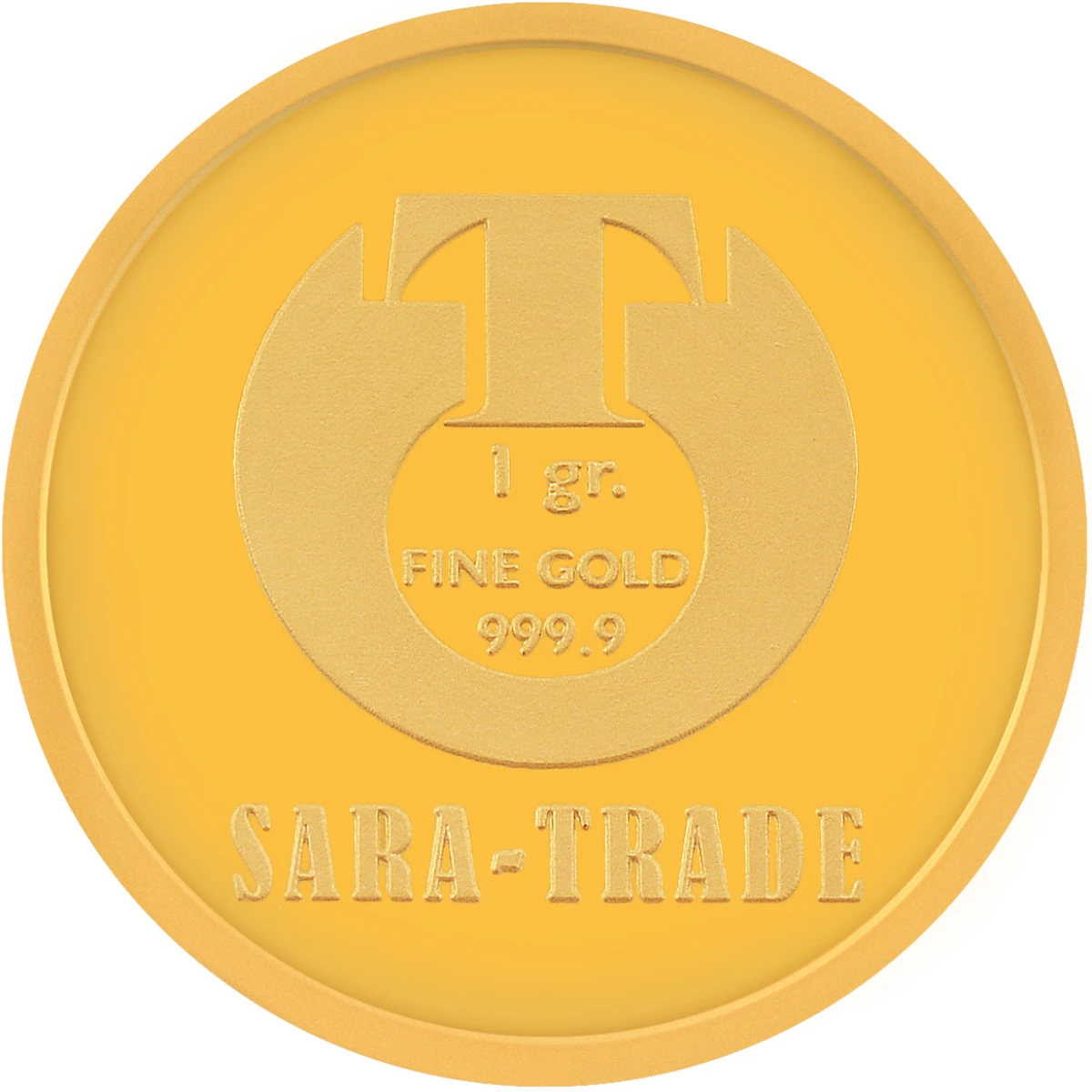 Златен медал за бебе момиче 24К