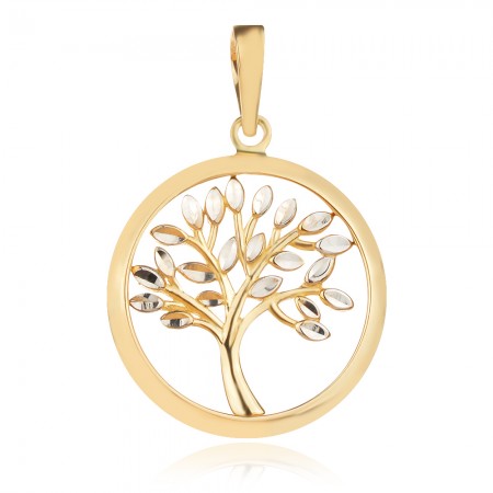 Златен медальон Дървото на живота