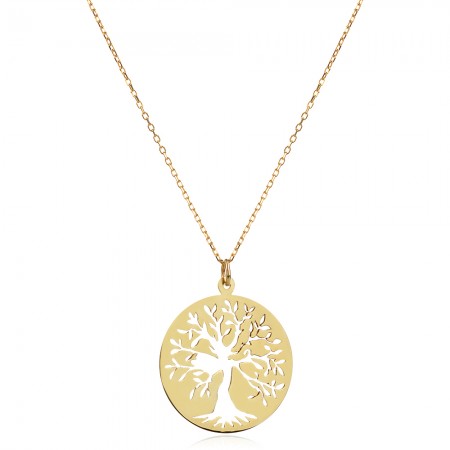 Златен медальон Дървото на живота