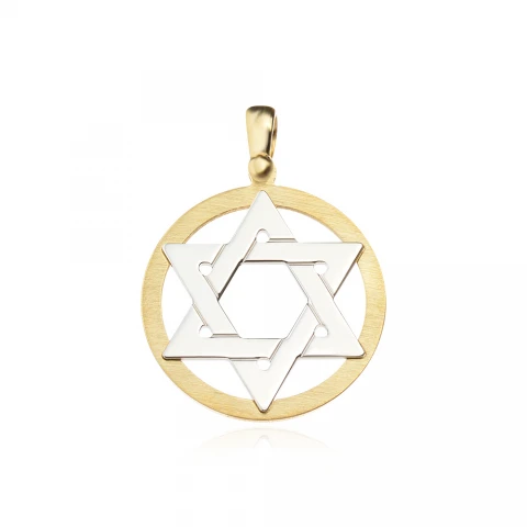 Златен медальон Star of David