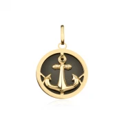Златен медальон Anchor
