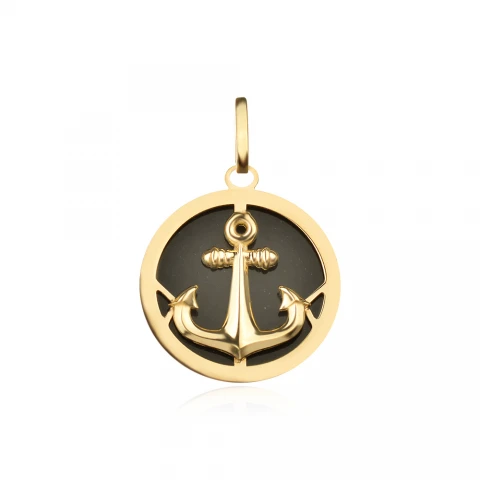 Златен медальон Anchor