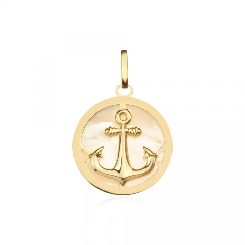 Златен медальон Anchor