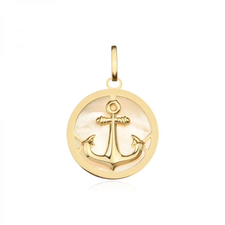 Златен медальон Anchor