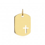 Златен медальон Cross