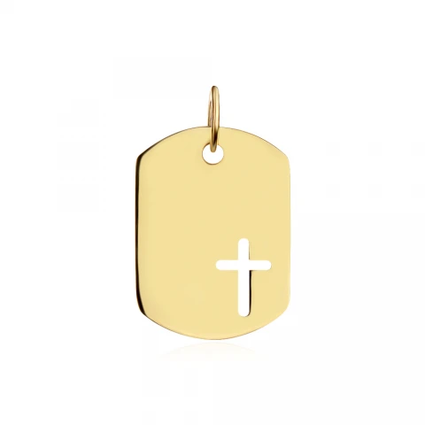 Златен медальон Cross