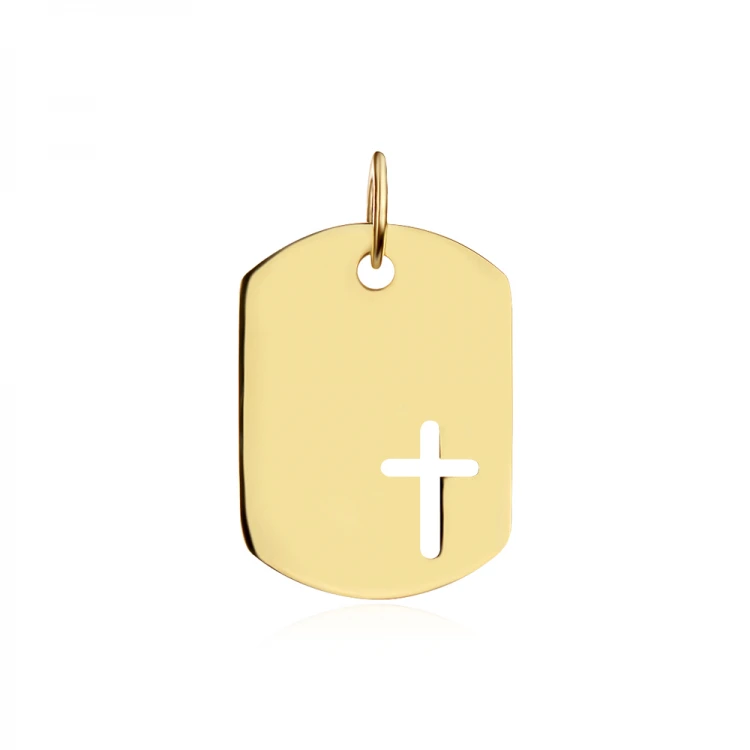 Златен медальон Cross Златен медальон Cross